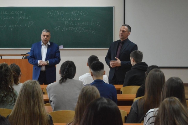 встреча студентов с практикующими специалистами